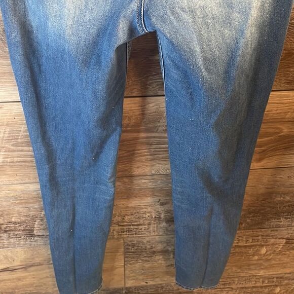 BLUE DESIRE High Rise Light Wash Fade Skinny Jeans Size 9 - Picture 6 of 7